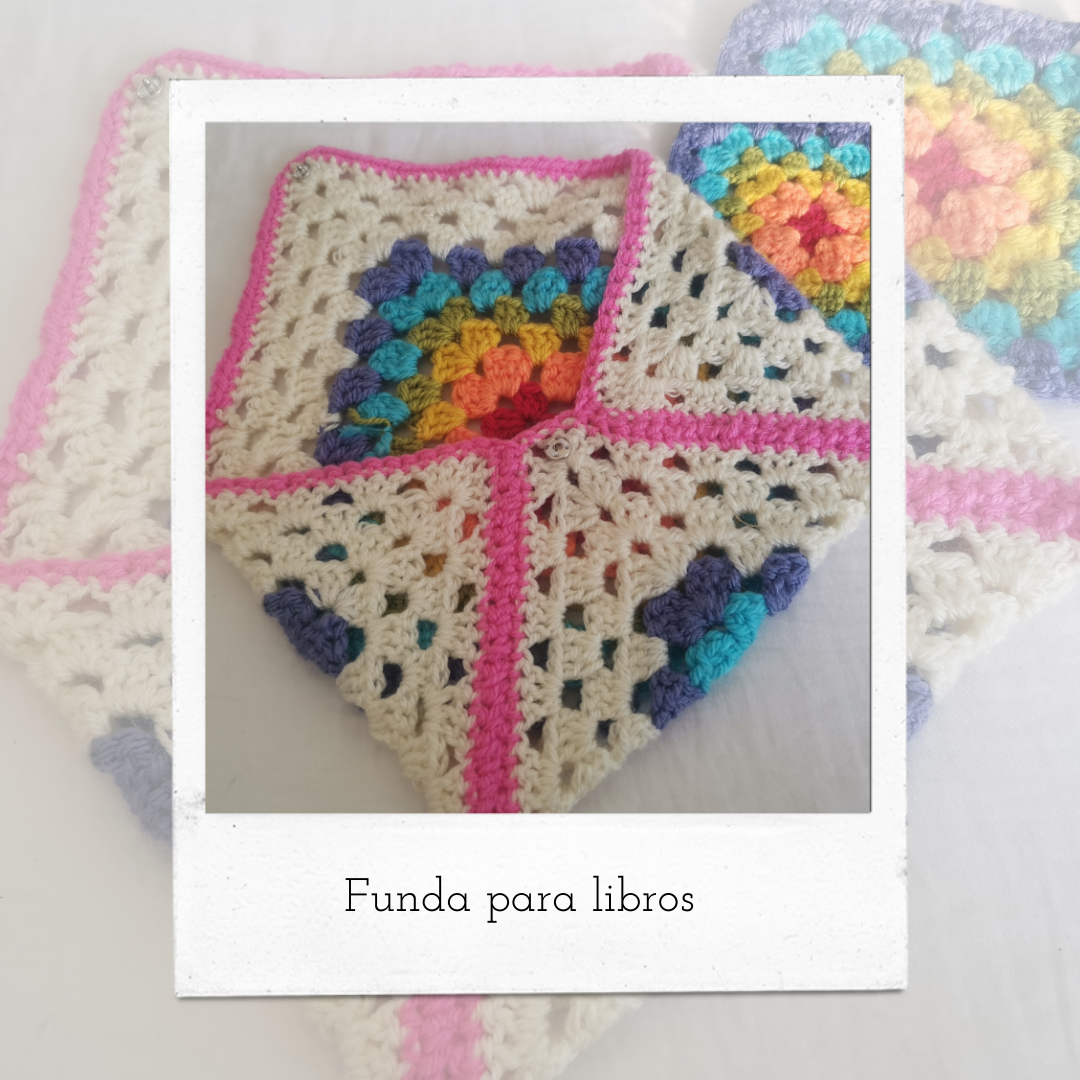 Funda para libros - Crochet