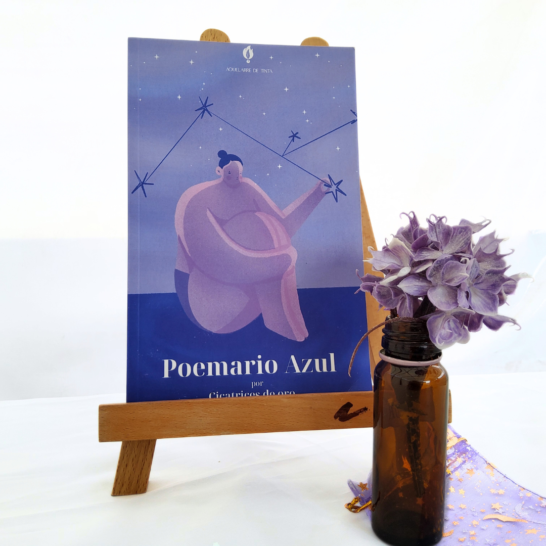 Libro Poemario azul