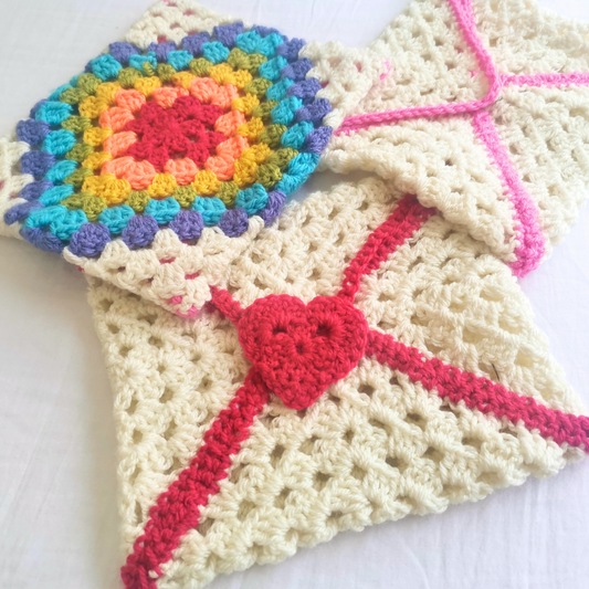 Funda para libros - Crochet
